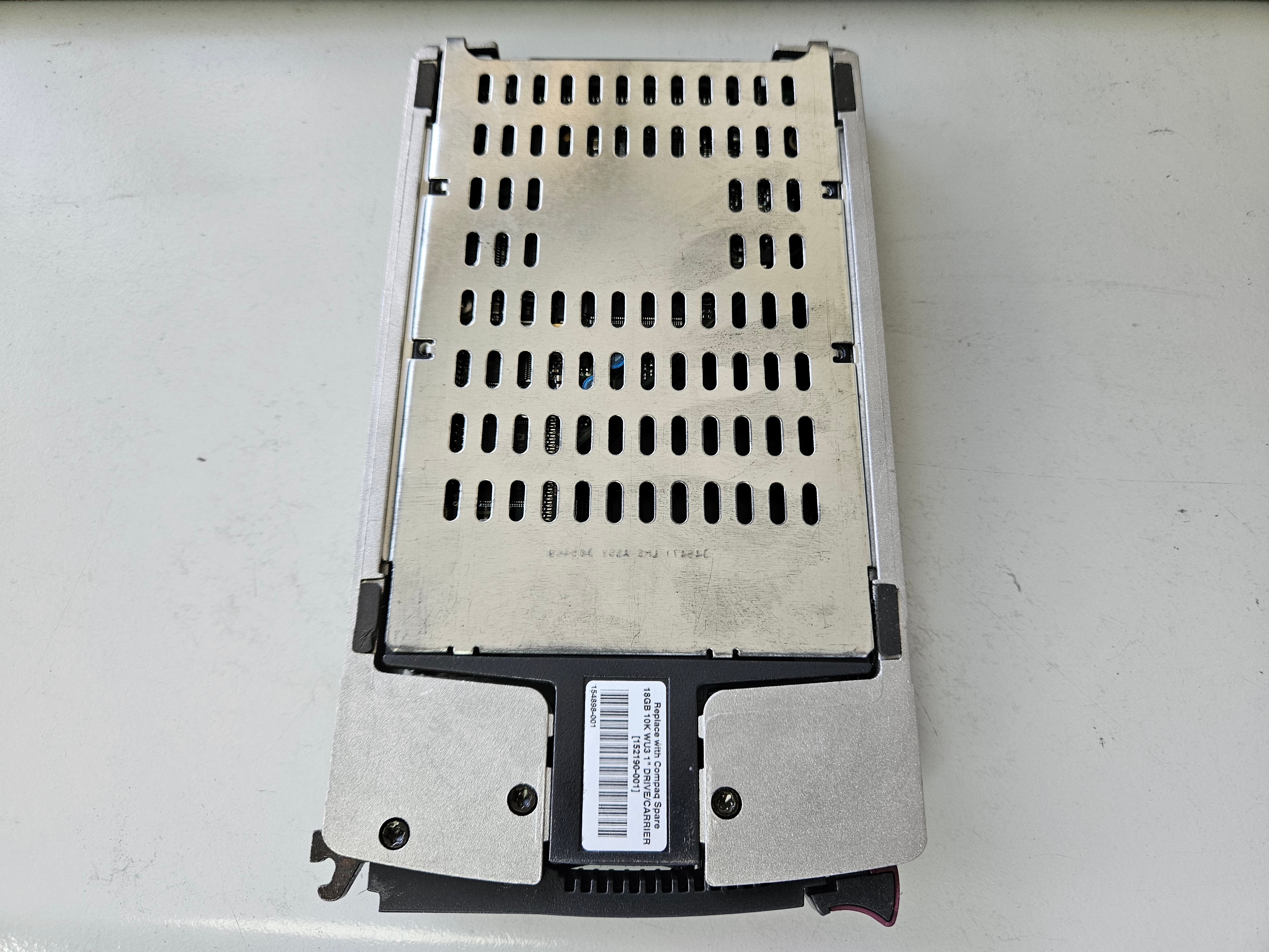 Compaq Seagate 18.2GB SCSI 80 Pin 10Krpm 3.5in HDD in Caddy ( 9U3001-030 BD01864552 232574-001 3R-A3058-AA ) USED