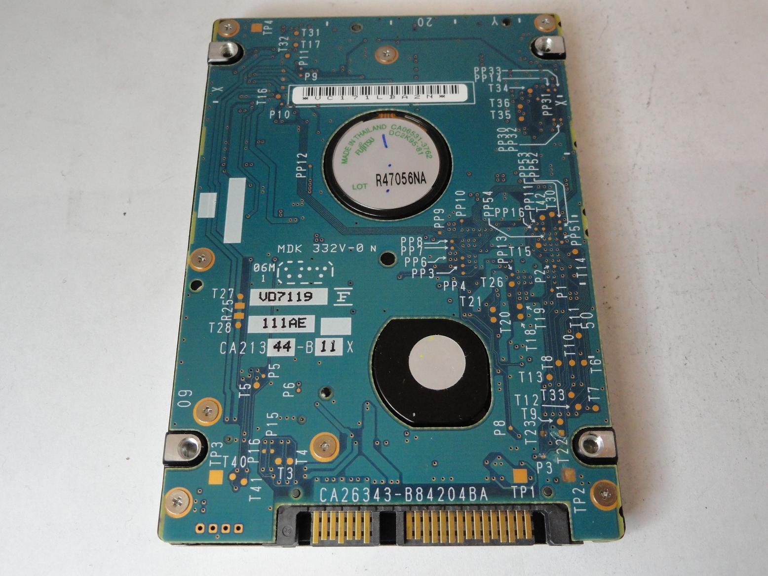 PR23673_CA06820-B58008F1_Fujitsu 40GB SATA 5400rpm 2.5in HDD - Image2
