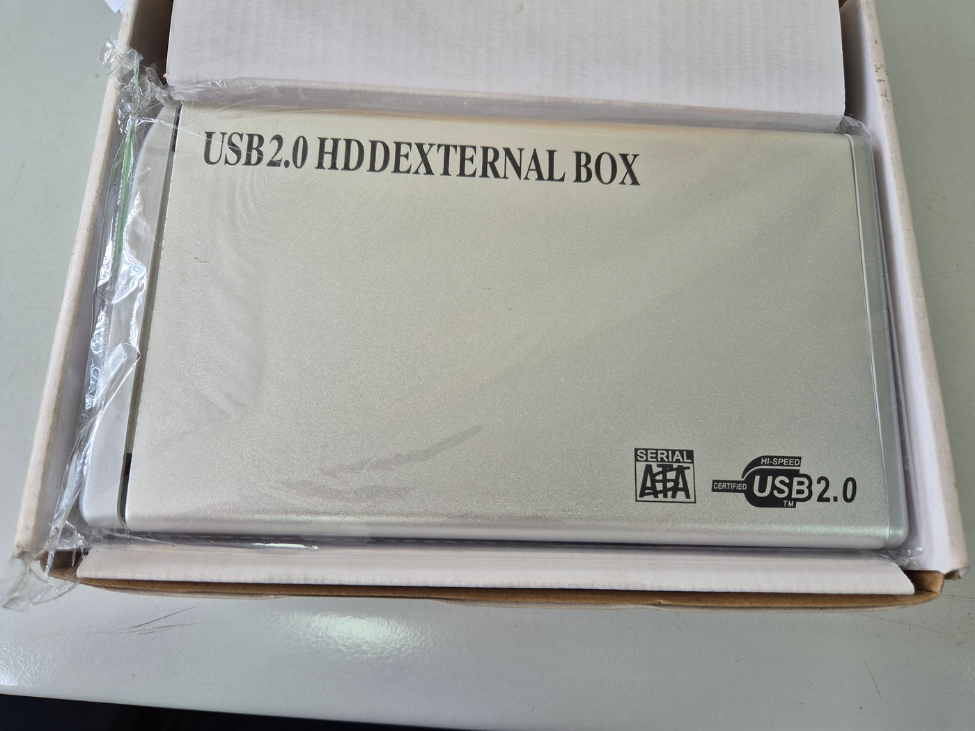 USB2.0 External HDD Box Kit w/ 6-Pin adapter + accessories NEW