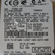 PR24146_0A76481_Hitachi Dell 160GB SATA 7200rpm 2.5in HDD - Image3