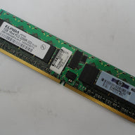 Elpida HP 1Gb DDR2-400MHz PC2-3200 CL3 ECC Reg RAM ( EBE10RD4ABFA-4A-E 345113-051 ) REF