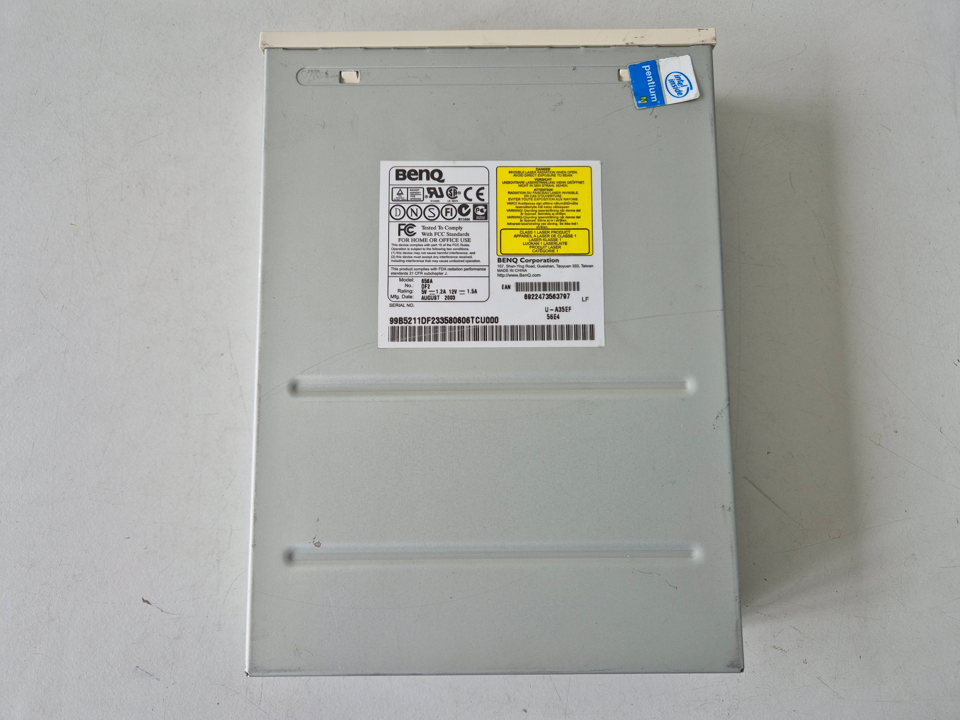 BenQ 656A 56x IDE 5.25" Beige Internal CD-ROM Drive ( 656A DF2 ) USED