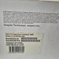 Seagate FreeAgent PC/Mac 750GB USB 2.0 External HDD ( 9NF2D6-576 ) USED