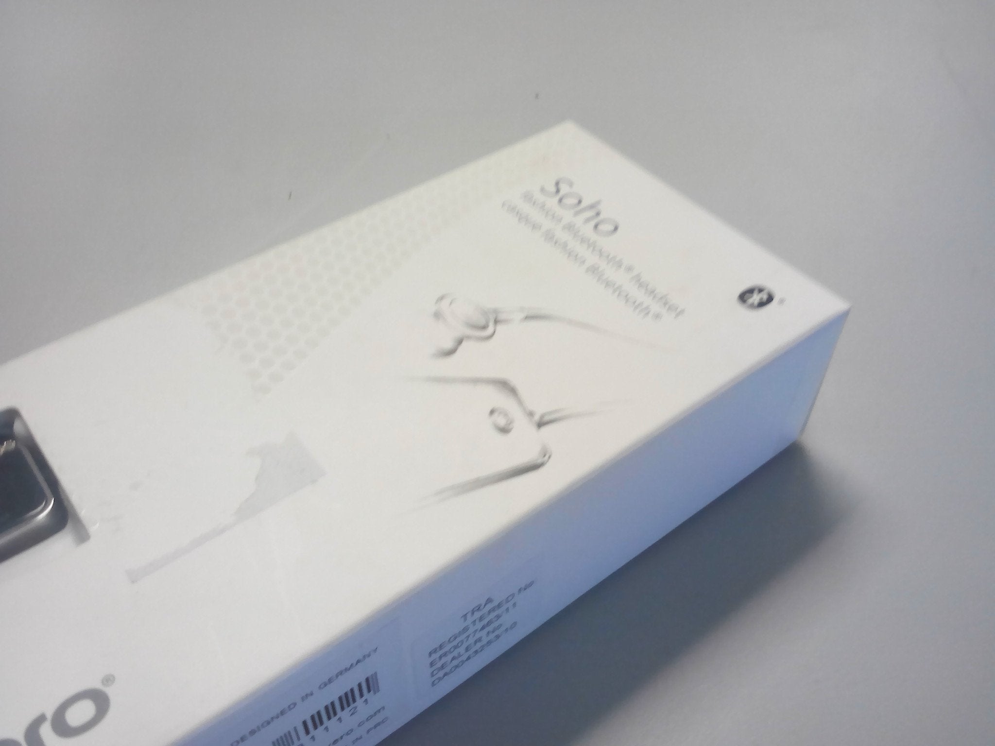 Novero Soho Crystal Arc Bluetooth Headset - Black / White - PC User | PC Parts And Spares | FREE UK DELIVERY