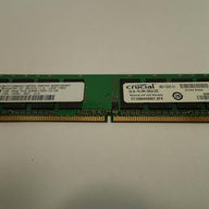 MT8HTF12864AY-667A3 - Micron 1GB 240p PC2-5300 CL5 8c 128x8 Non ECC Unbuffered DDR2-667 DIMM - Refurbished
