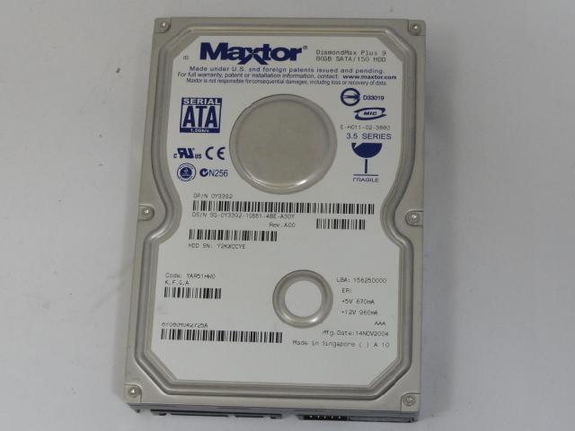 PR12206_6Y080M0_Maxtor Dell 80GB SATA 7200rpm 3.5in HDD - Image2