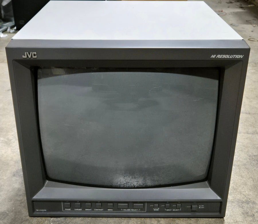 JVC Colour Video Monitor Boxed with original manual ( TM-H140PN ) USED