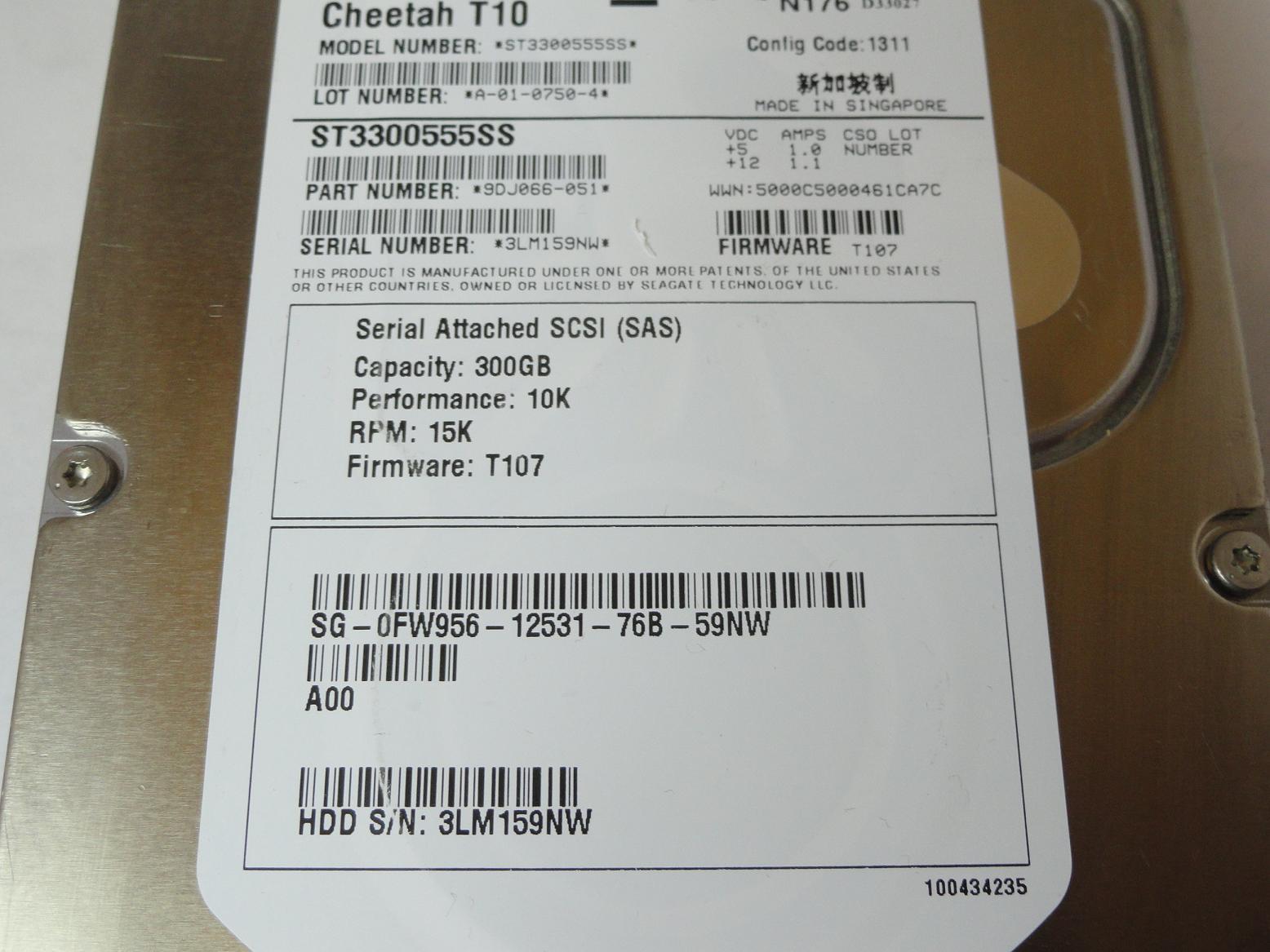 PR13198_9Z1066-050_Seagate Dell 300GB SAS 15Krpm 3.5in HDD - Image3
