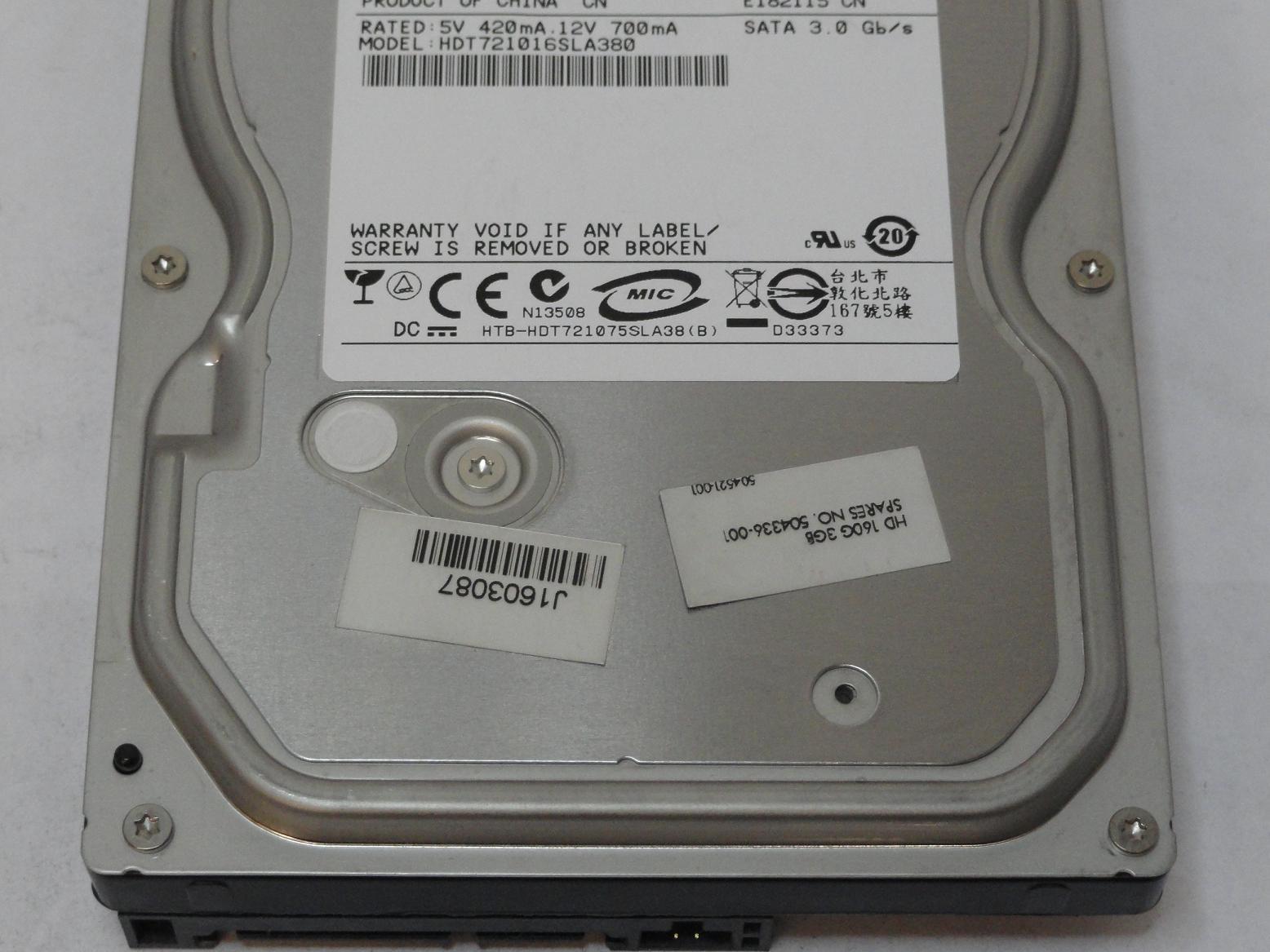 PR24451_0A38731_Hitachi HP 160GB SATA 7200rpm 3.5in HDD - Image3