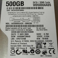 PR21027_WD5000AAKX-60U6AA0_HP / Western Digital 500Gb SATA 7200rpm 3.5in HDD - Image2