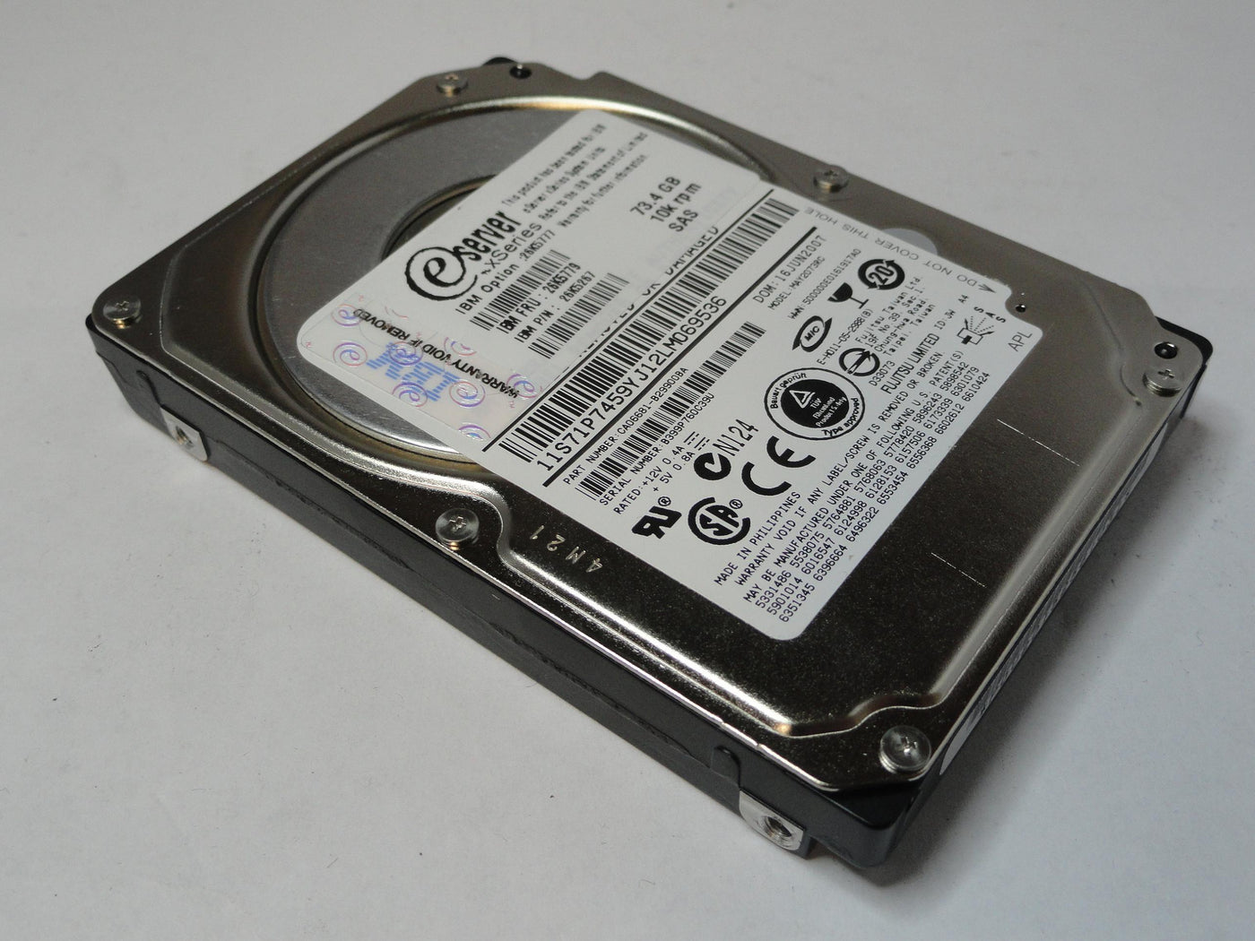 CA06681-B29900BA - Fujitsu IBM 73Gb SATA 10Krpm 2.5in HDD - Refurbished
