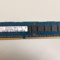 Hynix 4GB PC3-10600 DDR3-1333MHz ECC Registered CL9 240-Pin DIMM ( HMT351R7BFR8A-H9 ) REF