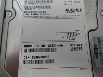 PR20541_9V3006-041_Seagate HP 72.8GB SCSI 80 Pin 10Krpm 3.5in HDD - Image3