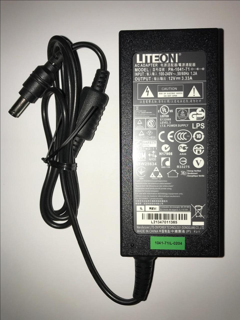 LITEON AC Adaptor (PA 1041 71 USED)