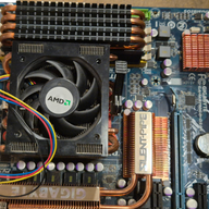 GigaByte AMD Quad Core AMD Phenom X4 8GB RAM Motherboard ( GA-MA790GP-DS4H ) USED