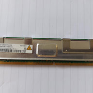 Qimonda HP 1GB PC2-5300 DDR2-667MHz ECC Fully Buffered CL5 240-Pin DIMM ( HYS72T128420HFN-3S-B 398706-551 ) REF