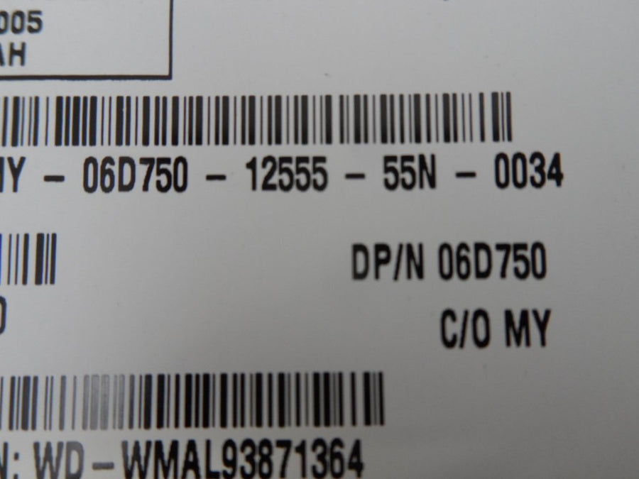 WD1600JD - Dell/Western Digital 160GB SATA 3.5" HDD - Refurbished