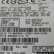 PR24013_0A27316_Hitachi Dell 80GB SATA 7200rpm 2.5in HDD - Image3