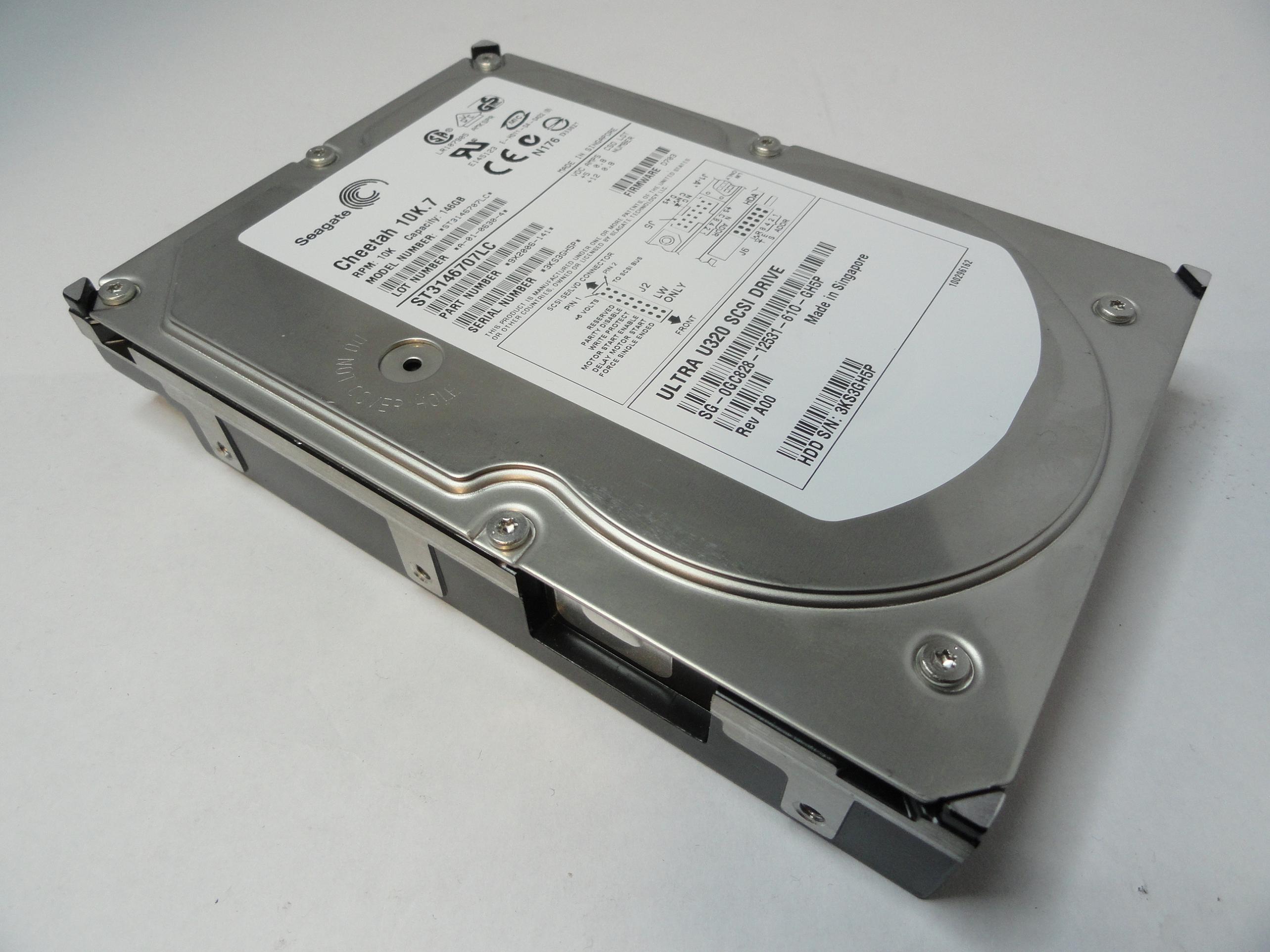PR20165_9X2006-141_Seagate Dell 146Gb SCSI 80 Pin 10Krpm 3.5in HDD - Image4