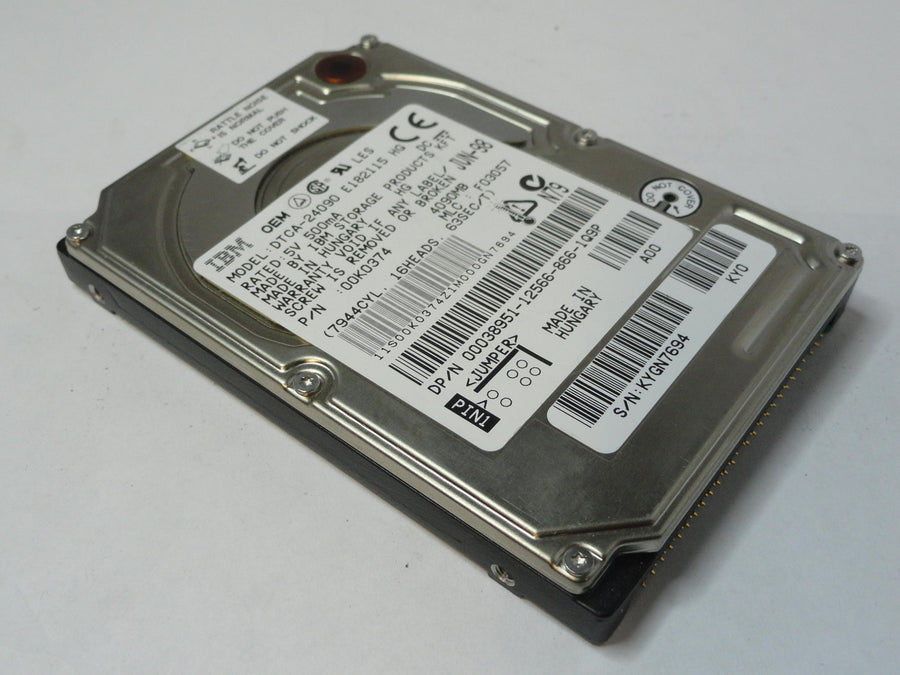 00K0374 - IBM Dell 4Gb IDE 4200rpm 2.5in HDD - Refurbished