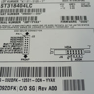 9N9001-099 - Seagate Dell 18.4Gb SCSI 80 Pin 10Krpm 3.5in HDD - Refurbished