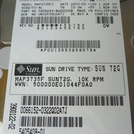 PR23754_CA06243-B22200SB_Fujitsu Sun 72Gb Fibre Channel 10Krpm 3.5in HDD - Image2