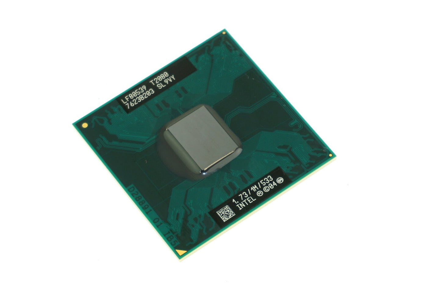 Intel Pentium T2080 Dual Core 1.73GHz 533MHz FSB 1MB L2 Cache Socket PPGA478 ( SL9VY ) REF