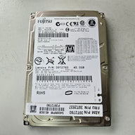 Fujitsu Lenovo 40GB 5400RPM SATA 2.5" HDD ( MHV2040BH CA06672-B210000L 39T2760 39T2780 39T2637 ) REF