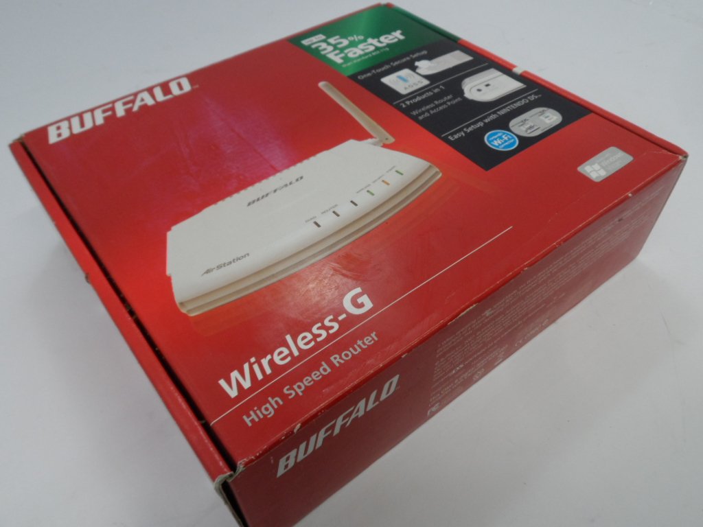 Buffalo Wireless-G High Speed 4-Port Router ( WHR-G125 WHR-G125-EU NOB )