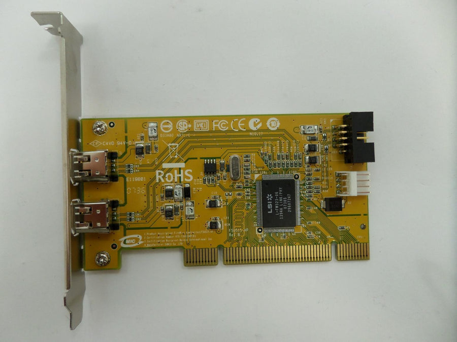 HP iEEE 1394 Dual Port PCI FireWire Card ( 441448-001 354614-006 ) USED
