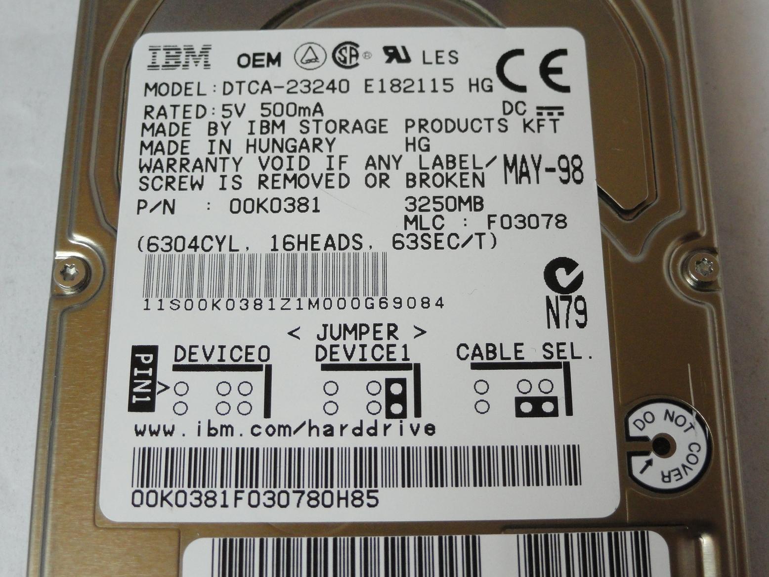 PR23749_00K0381_IBM 3.2GB IDE 4000rpm 2.5in HDD - Image3