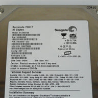 Seagate 40GB IDE 7200rpm 3.5in HDD ( 9W2005-333 ST340014A ) REF