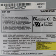 Quanta Storage CD-ROM Drive 24X ( SCR-242 SCR242BS ) REF