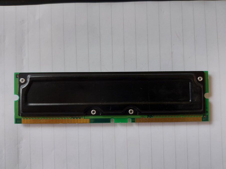 Elpida 512MB/16d PC800-40 800MHz ECC Rambus RDRAM RIMM Memory Module (MC-4R512FKE8D-845)