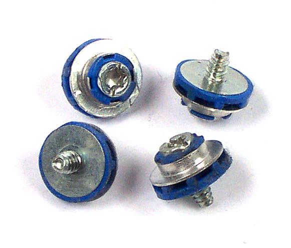HP Blue Hard Drive Screws | HDD Isolation Grommet 450712-001 (used)