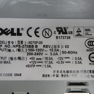 PR19893_NPS-275BB B_Dell N275P-00 275W Desktop PC PSU - Image5