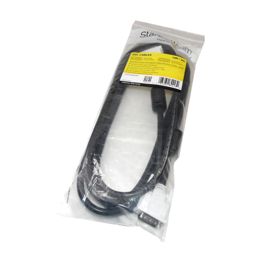 StarTech 3M Dual Link DVI-D Video Cable (DVIDDMM3M New)