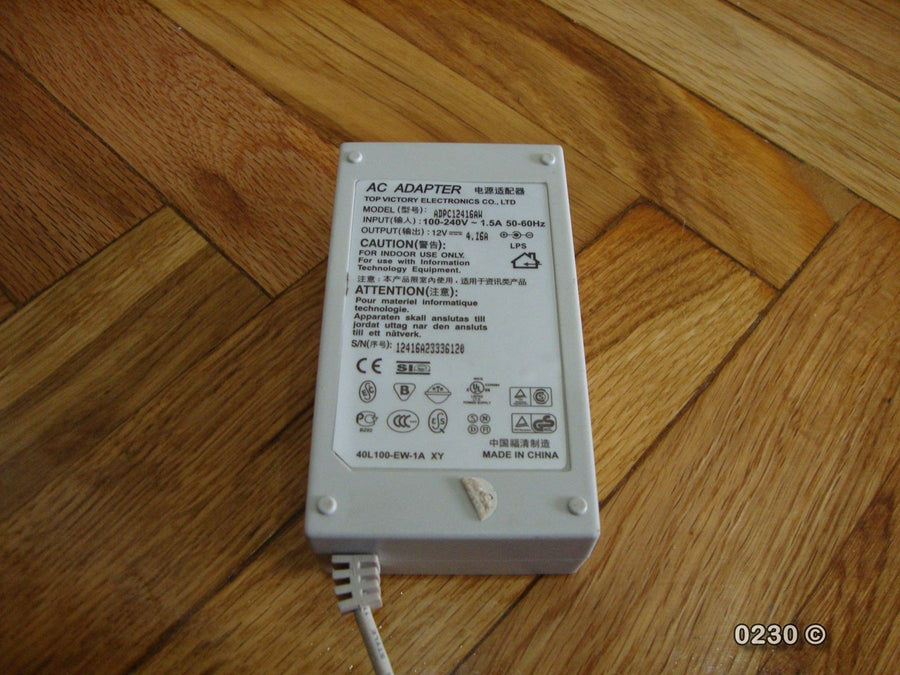 TPV ELECTRONICS AC ADAPTER ( ADPC12416AW USED)