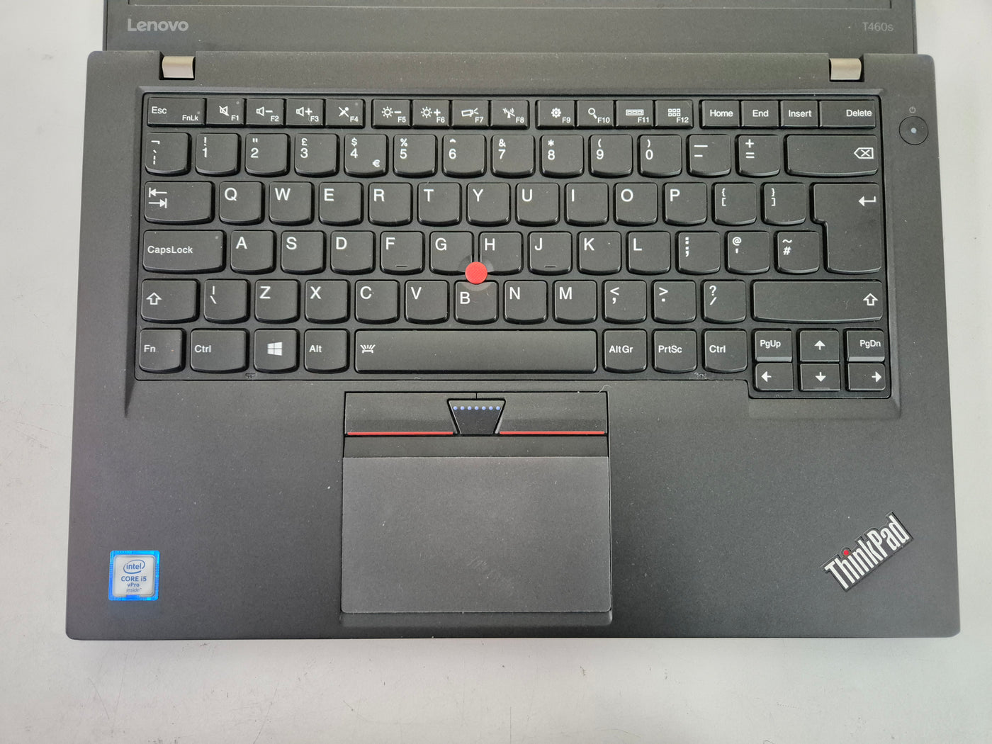 Lenovo ThinkPad T460s 250GB SSD 8GB RAM i5-6300U 2.5GHz Win11 FAIR BATTERY - USED