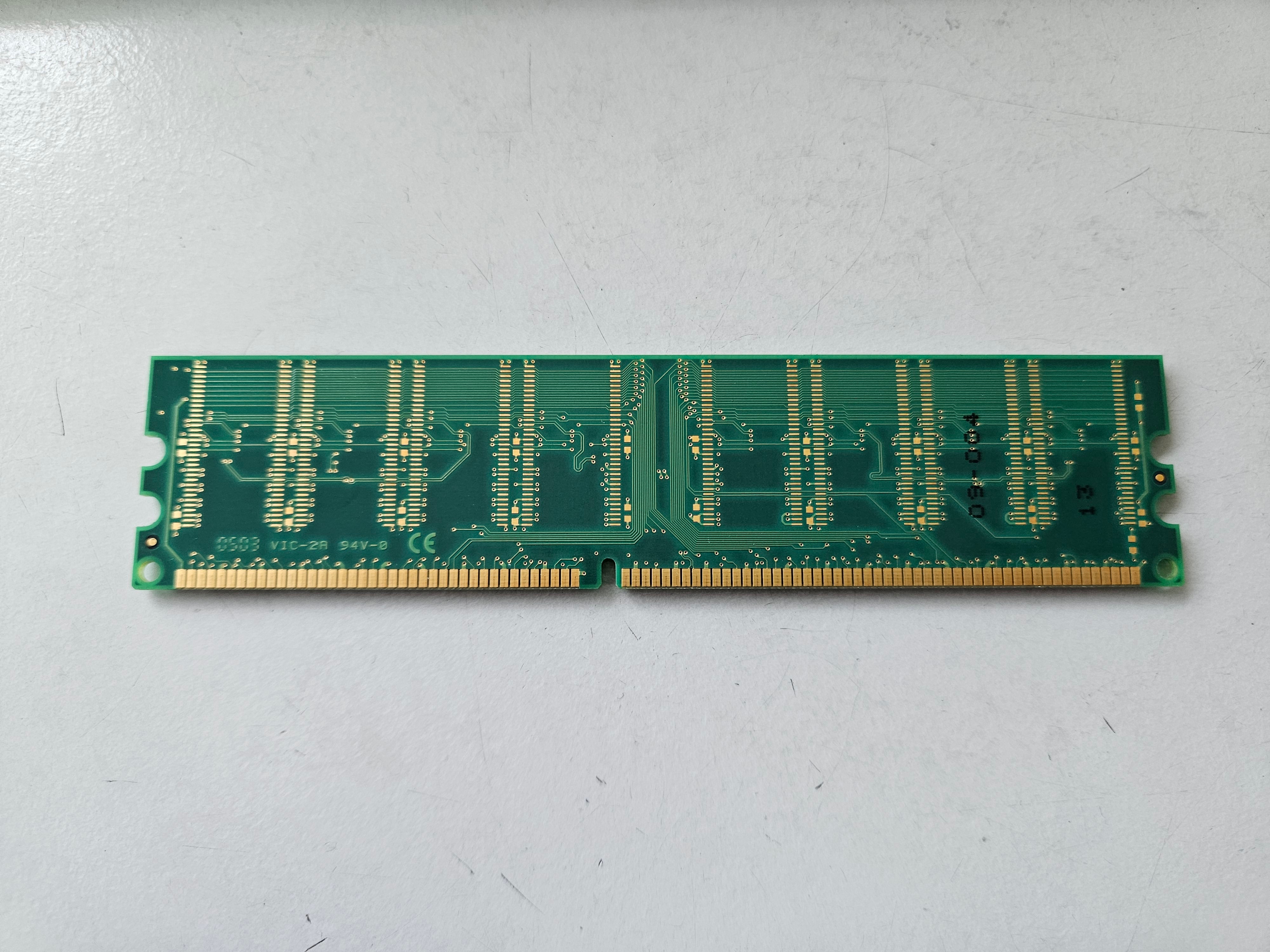 Kingston 512MB PC3200 DDR-400MHz DIMM RAM ( 9905216-036.A00 KVR400X64C3A/512 ) REF