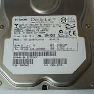 PR18956_08K0461_Hitachi 40GB IDE 7200rpm 3.5in HDD - Image3