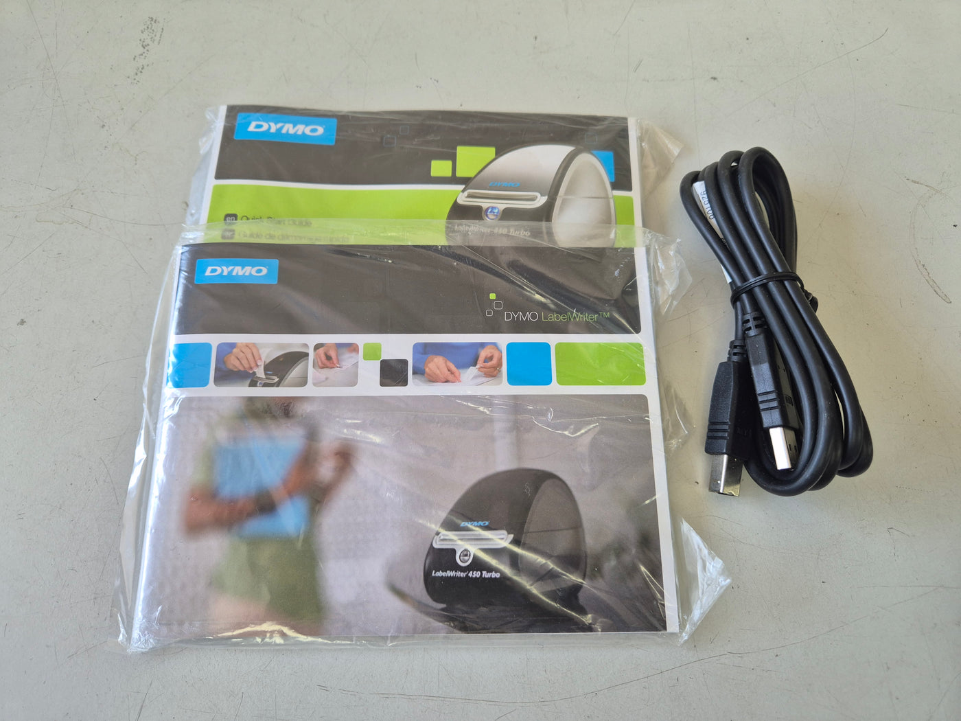 Dymo LabelWriter 450 Turbo Label Printer NO PSU - w/ usb cable ( 1750111 ) USED