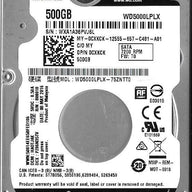 Western Digital Dell 500GB 7200RPM SATA 2.5in HDD ( WD5000LPLX-75ZNTT0 0CXKCK ) REF