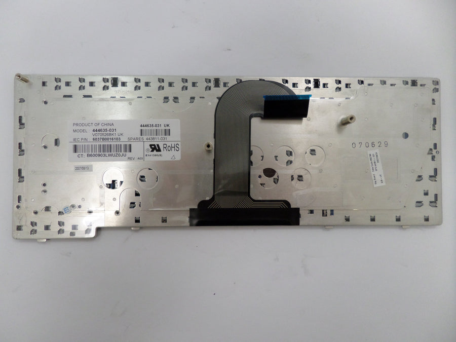 PR01451_443811-031_HP 6710B UK Laptop Keyboard - Image2