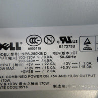 PR18391_1E+115_Dell 250W Power Supply HP-P2507F3P - Image3