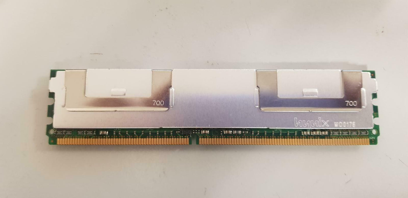 Hynix 1GB PC2-5300 DDR2-667MHz ECC Fully Buffered CL5 240-Pin DIMM ( HYMP512F72CP8N3-Y5 AC-C ) REF