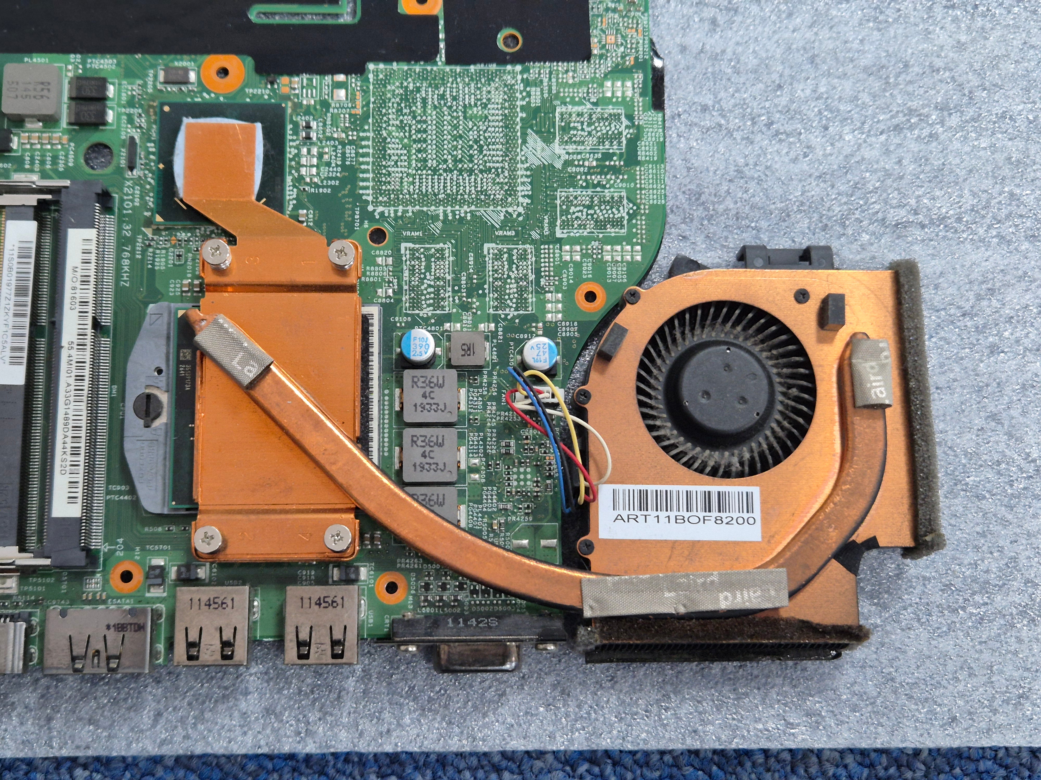 Lenovo ThinkPad Edge E520 (1143-B5G) Motherboard i5 4GB RAM ( 04W1748 ) USED