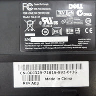 Dell USB QWERTY 105 Key Black Keyboard ( 0DJ329 SK-8115  Dell )