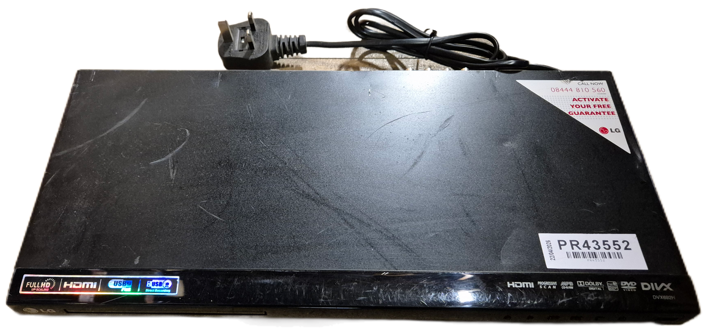 LG Full HD HDMI DVD/CD Player ( DVX692H ) USED