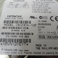 PR17341_DK23DA-10F_Hitach 10Gb IDE 400rpm 2.5 Laptop HDD - Image2